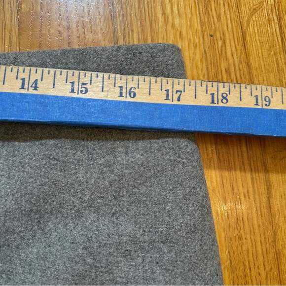 J Crew Womens Pencil Skirt Sz 12  Double Serge Wool Career Preppy Lined (@) - Picture 9 of 11